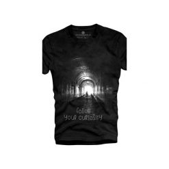 T-shirt UNDERWORLD Ring spun cotton Follow. Czarne t-shirty męskie Underworld, s, z nadrukiem, z bawełny, bez kołnierzyka. Za 69,99 zł.