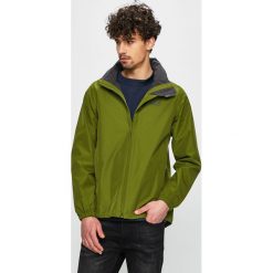 Jack Wolfskin - Kurtka. Zielone płaszcze męskie Jack Wolfskin, s, bez wzorów, z poliesteru, krótkie, z kapturem. W wyprzedaży za 339,90 zł.