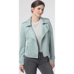 Cartoon Daydream - Blezer damski, zielony. Zielone bolerka i narzutki damskie z weluru. Za 449,95 zł.