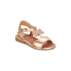 Sandały Dziecko Shoo Pom GIGI KNOT LAMINATO. Różowe sandały dziewczęce Shoo Pom, bez zapięcia. Za 319,00 zł.