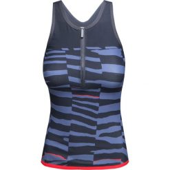 Top ADIDAS BY STELLA McCARTNEY. Szare topy damskie adidas by Stella McCartney, w paski, z kontrastowym kołnierzykiem. W wyprzedaży za 280,00 zł.