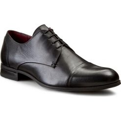 Buty wizytowe męskie: Półbuty GINO ROSSI – Ivo MPV375-E88-E100-9900-0 Czarny 99