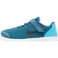 Nike Performance FLEX RUN 2017 Obuwie do biegania treningowe legion blue/black/chlorine blu. Niebieskie buty sportowe chłopięce Nike Performance, z materiału, do biegania. W wyprzedaży za 132,30 zł.