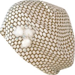 Beret damski Trzy puszki brązowy (cz14217). Pomarańczowe berety damskie marki Art of Polo. Za 61,09 zł.