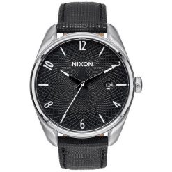 Zegarki damskie: Zegarek damski Black Nixon Bullet Leather A4731000