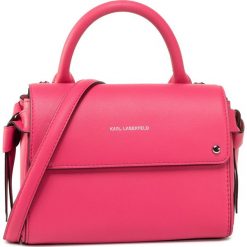 Torebka KARL LAGERFELD - 205W3047 Peony Pink 538. Różowe torebki klasyczne damskie KARL LAGERFELD, bez wzorów, ze skóry, klasyczne, bez dodatków. Za 1669,00 zł.