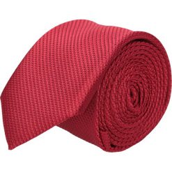 Krawat platinum czerwony classic 211. Czerwone krawaty męskie marki Recman, na co dzień, z aplikacjami, z tkaniny, eleganckie. Za 69,00 zł.