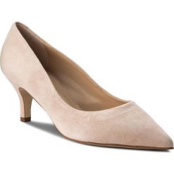 Półbuty SOLO FEMME - 48901-02-H18/000-04-00 J. Róż. Szare półbuty damskie skórzane marki Solo Femme, na szpilce. W wyprzedaży za 199,00 zł.