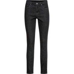 Dżinsy push up bonprix czarny "stone". Czarne jeansy damskie bonprix. Za 109,99 zł.