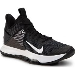 Buty NIKE - Lebron Witness IV BV7427 001 Black/White/Iron Grey. Czarne buty sportowe męskie Nike, z tworzywa sztucznego, bez zapięcia, do koszykówki. Za 419,00 zł.