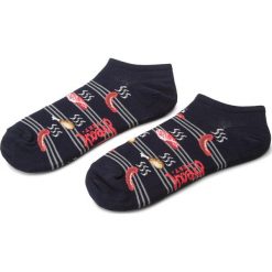 Skarpetki damskie: Skarpety Niskie Unisex FREAK FEET – SGRI-BLK Czarny Kolorowy