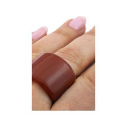 InspiRING Agat Rudy rozmiar 19. Pomarańczowe pierścionki damskie Brazi druse jewelry, z agatem. Za 240,00 zł.