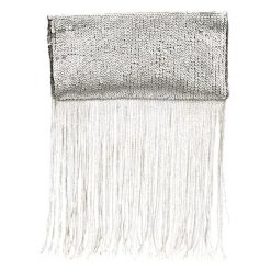 Puzderka: Kopertówka w kolorze srebrnym – (D)25 x (S)15 cm