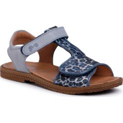 Sandały PRIMIGI - 5382911 S Blue. Niebieskie sandały dziewczęce Primigi, ze skóry, bez zapięcia. W wyprzedaży za 159,00 zł.