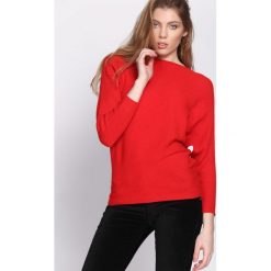 Bluzki damskie: Czerwona Bluzka Boastful
