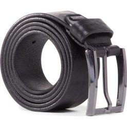 Pasek Męski WITTCHEN - 90-8M-301-1 Czarny. Czarne paski męskie Wittchen, w paski, ze skóry. Za 229,00 zł.