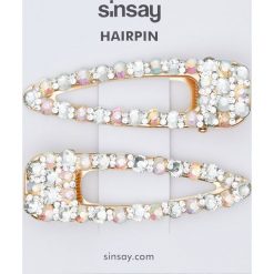 Błyszczące spinki do włosów - Wielobarwny. Spinki do włosów damskie Sinsay. Za 14,99 zł.