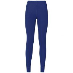 Odlo Spodnie Pants long Warm niebieskie r. L. Niebieskie spodnie sportowe damskie marki Odlo, l. Za 133,74 zł.