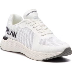 Sneakersy CALVIN KLEIN JEANS - Alma R7809 Bright White. Białe półbuty damskie Calvin Klein Jeans, z jeansu. W wyprzedaży za 369,00 zł.