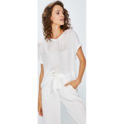 Answear - Top. Białe bluzki oversize marki ANSWEAR, uniwersalny, z jedwabiu. W wyprzedaży za 59,90 zł.