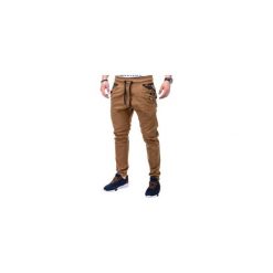 Joggery męskie: SPODNIE MĘSKIE JOGGERY P301 – RUDE