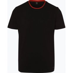 BOSS Casual - T-shirt męski – Taugur, czarny. Czarne t-shirty męskie BOSS Casual, m, w paski, z bawełny, casualowe, bez kołnierzyka. Za 245,95 zł.