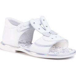 Sandały PRIMIGI - 5416022 S Bianco. Białe sandały dziewczęce Primigi, ze skóry, bez zapięcia. Za 239,00 zł.