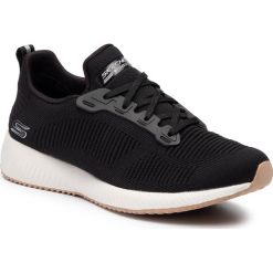 Sportowe Skechers BOBS SQUAD-PHOTO FRAME 31362BLK. Czarne buty sportowe damskie Skechers, bez wzorów, z tworzywa sztucznego, sportowe. Za 199,99 zł.