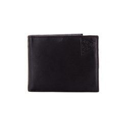 Portfele Guess SM2643LEA20. Czarne portfele męskie Guess, z aplikacjami. Za 272,77 zł.