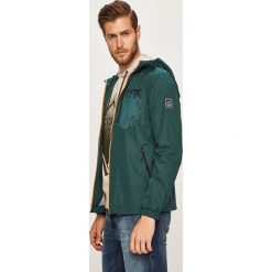 Jack & Jones - Kurtka. Zielone płaszcze męskie Jack & Jones, s, bez wzorów, z bawełny, krótkie, z kapturem. W wyprzedaży za 159,90 zł.