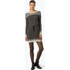 Marie Lund - Sukienka damska z dodatkiem wełny merino i alpaki, szary. Szare sukienki damskie Marie Lund, xl, bez wzorów, z wełny, bez kołnierzyka, bez rękawów. Za 169,95 zł.