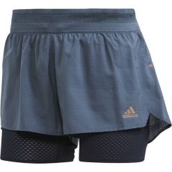 Adidas szorty damskie HEAT.RDY XS niebieskie. Niebieskie spodenki sportowe damskie Adidas, na lato, s, bez wzorów, z materiału, sportowe, do biegania. Za 213,00 zł.