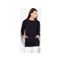 Bluzka K289 Czarny. Czarne bluzki damskie marki KATRUS, m. Za 129,00 zł.