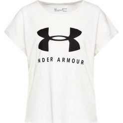 Koszulka techniczna Under Armour UA Graphic Sportstyle Fashion 1347436. Brązowe koszulki damskie polo Under Armour, xs, bez wzorów, z bawełny, bez rękawów. Za 109,00 zł.