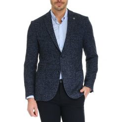 Marynarki męskie slim fit: Marynarka w kolorze granatowym