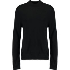 Swetry klasyczne męskie: Topman TURTLE Sweter black