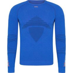 Koszulka X-BIONIC ENERGIZER EVO. Niebieskie koszulki męskie X BIONIC, bez wzorów, biznesowe, bez kołnierzyka, bez rękawów. W wyprzedaży za 259,00 zł.