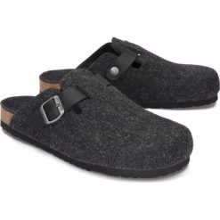DR. BRINKMANN 220231-9 anthrazit, kapcie męskie. Kapcie męskie Dr. Brinkmann. Za 149,90 zł.