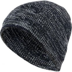 Granatowa Melanżowa Męska Jesienno-Zimowa Czapka, Ciepła, Uniwersalny Rozmiar, z Kożuchem CPAPJNS63gr. Niebieskie czapki męskie Pako Jeans, na zimę, bez wzorów, ze splotem. Za 24,90 zł.