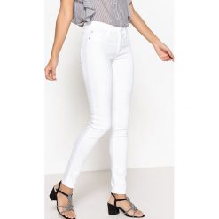 Jeansy skinny z normalnym stanem. Szare jeansy damskie marki ONLY, z standardowym stanem. Za 180,56 zł.