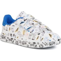 Sneakersy SPRANDI - CP11-18637 White. Białe trampki chłopięce Sprandi, bez wzorów, ze skóry ekologicznej, na rzepy. Za 89,99 zł.