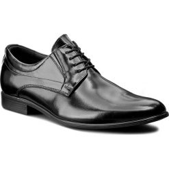 Półbuty LASOCKI FOR MEN - A-5462 Czarny. Czarne buty wizytowe męskie marki Lasocki For Men, ze skóry. Za 229,99 zł.
