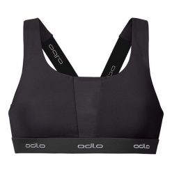 Biustonosze sportowe: Odlo Biustonosz Sports Bra Padded Medium czarny r. XS (130281)