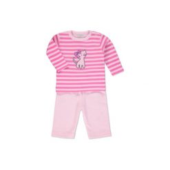 Pink or blue Girls Komplet 2-częściowy Kitty kolor róźowy - różowy/pink. Różowe śpiochy niemowlęce marki pink or blue, z bawełny. Za 42,00 zł.