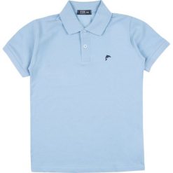 TXM T-shirt chłopięcy polo 158 NIEBIESKI. Niebieskie t-shirty chłopięce TXM, bez wzorów, bez rękawów. Za 24,99 zł.