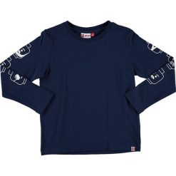 T-shirty chłopięce z długim rękawem: Koszulka „Thomas” w kolorze granatowym