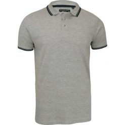 Szara Koszulka Polo - Brave Soul - Męska, Obszycia na Kołnierzyku i Rękawach TSBRSSS18HEROFgrey. Szare koszulki męskie Brave Soul, m, bez wzorów, z materiału, casualowe, bez rękawów. Za 39,00 zł.