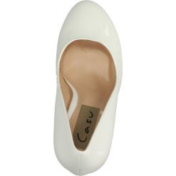 CZÓŁENKA CASU S3477-3. Szare buty ślubne damskie Casu, na koturnie. Za 89,99 zł.