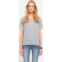BLUZA NIEROZPINANA DAMSKA GŁADKA. Szare bluzy damskie DRYWASH, s, bez wzorów, z dzianiny, bez rękawów, bez kaptura. W wyprzedaży za 39,99 zł.