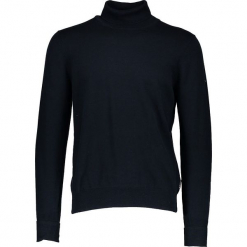 Sweter "The Finge Gauge" w kolorze granatowym. Niebieskie golfy męskie Ben Sherman, m, z bawełny. W wyprzedaży za 173,95 zł.